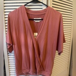 Anthropologie Blush Blouse